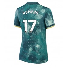 Tottenham Hotspur Cristian Romero #17 Tredjedrakt Kvinner 2024-25 Kortermet